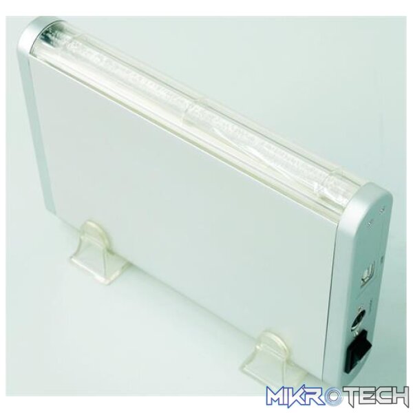 UniQue 3.5" Aluminium External USB 2.0 IDE Hard Drive Enclosure with Power UniQue 3.5" Aluminium External USB 2.0 IDE Hard Drive Enclosure with Power