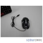 UniQue G11 Gaming Wired 114 Keys USB Keyboard And Ergonomic RGB LED USB Wired 2 Button With Scroll Wheel 1000 DPI Optical Mouse Combo - Image 5