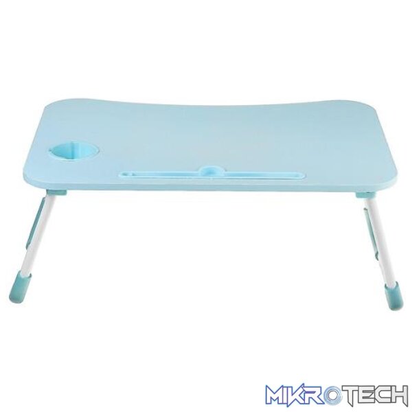 UniQue Multifunctional Foldable Laptop Desk-Wood Finish Table Top - Image 4
