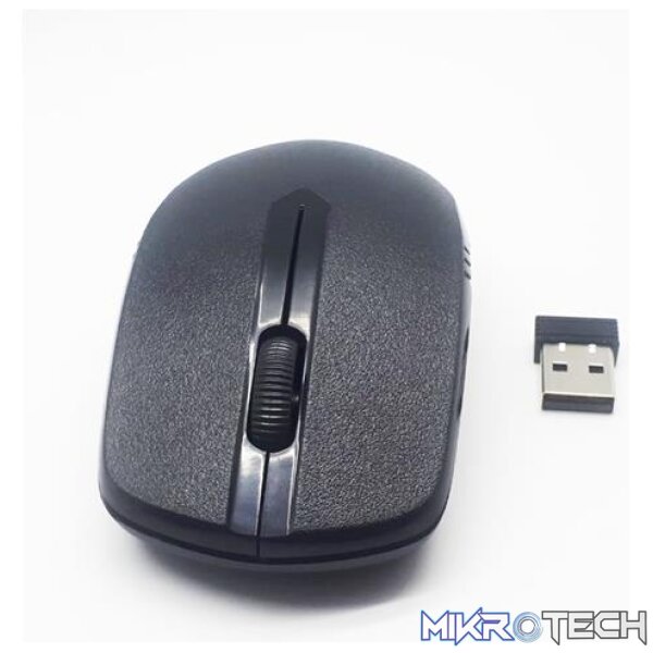 UniQue Wireless USB 104 Keys Standard US Layout Keyboard and Wireless 2 Button 1000 DPI Optical Mouse Combo - Image 2