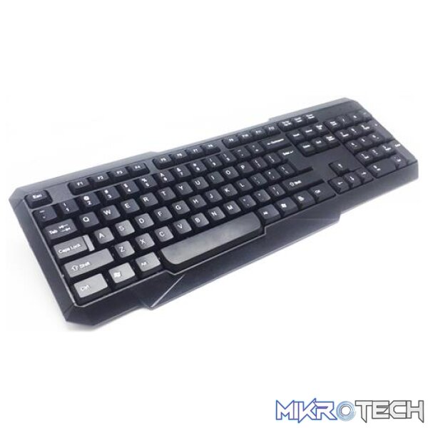UniQue Wireless USB 104 Keys Standard US Layout Keyboard and Wireless 2 Button 1000 DPI Optical Mouse Combo - Image 5