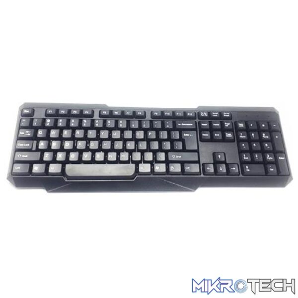 UniQue Wireless USB 104 Keys Standard US Layout Keyboard and Wireless 2 Button 1000 DPI Optical Mouse Combo - Image 6