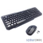 UniQue Wireless USB 104 Keys Standard US Layout Keyboard and Wireless 2 Button 1000 DPI Optical Mouse Combo - Image 9