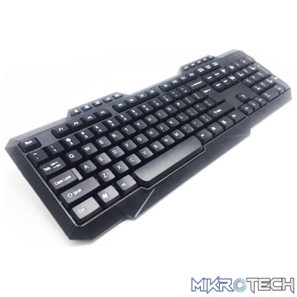 UniQue Wireless USB Multimedia Keyboard and Wireless 5 Button 1000 DPI Optical Mouse Combo - Image 3