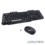 UniQue Wireless USB Multimedia Keyboard and Wireless 5 Button 1000 DPI Optical Mouse Combo - Image 8