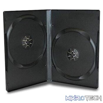 Unique Dvd Case Single Black 14Mm