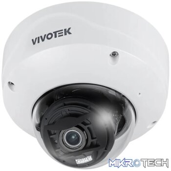 VIVOTEK Indoor Dome Camera; 5MP@30 fps 2.7-13.5mm; H.265; 50M IR; IP54
