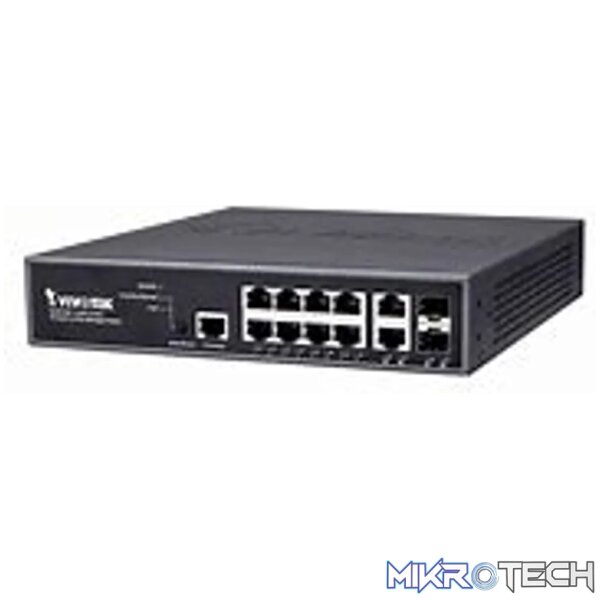 VIVOTEK Layer2+ Managed 8xGE PoE + 2xGE Combo + 1xRJ45 Console VIVOTEK Layer2+ Managed 8xGE PoE + 2xGE Combo + 1xRJ45 Console