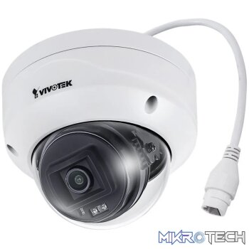 VIVOTEK Outdoor IK10 Dome; H.265 5MP; 3.6mm; 30M IR; WDR PRO