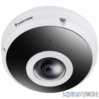 VIVOTEK Outdoor IK10 Fisheye; 5MP H.265; 10M IR; WDR PRO; Mic