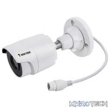 VIVOTEK Outdoor IK10 Mini Bullet; H.265; 5MP; 3.6mm; 30M IR; WDR PRO