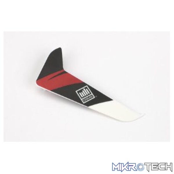 Vertical Fin with Red Decal: 120SR Vertical Fin with Red Decal: 120SR
