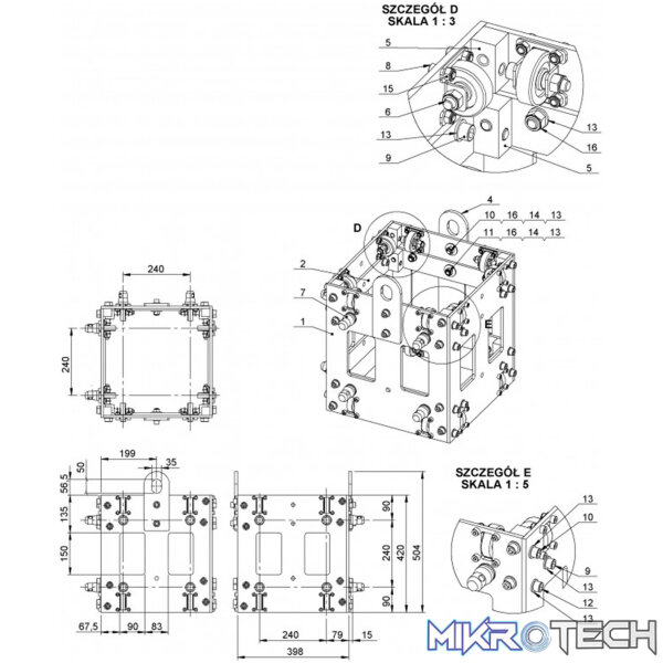 Alustage - Quad 290 Sleeve Block - Image 2