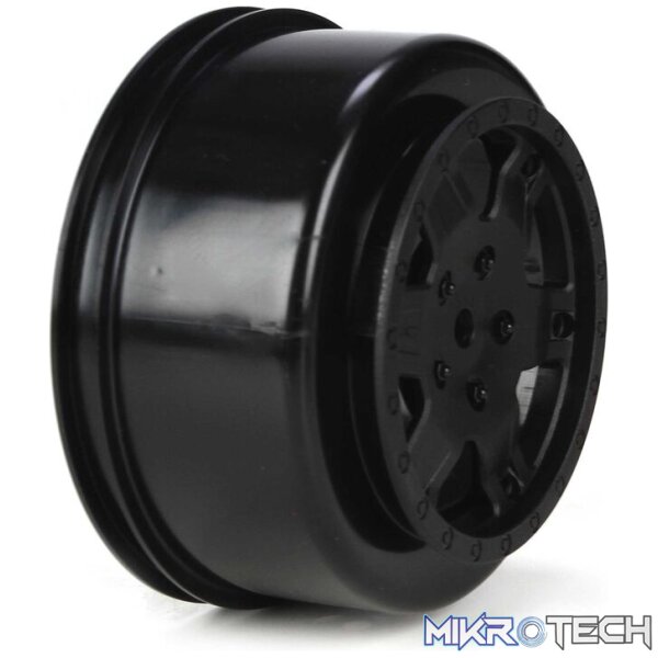 Wheel Black (2): 22SCT Wheel Black (2): 22SCT
