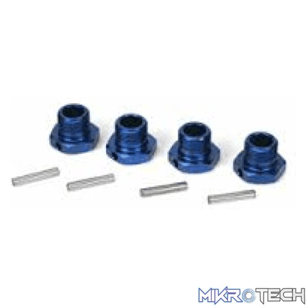 Wheel Hex Set Blue: 8RTR Wheel Hex Set Blue: 8RTR