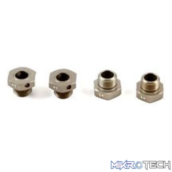 Wheel Hexes +1mm Wider (4): 8IGHT Buggy Wheel Hexes +1mm Wider (4): 8IGHT Buggy