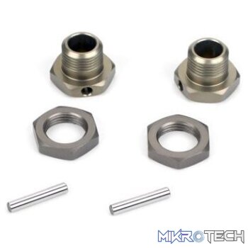 Wheel Hexes (Pr) Hard Anodized: 8B8T