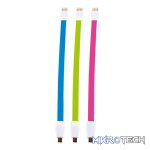 Whizzy Designer 3 Pack Micro USB Charge And Data Sync Cable-22cm Cable Length