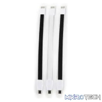 Whizzy Designer 3 Pack Micro USB Charge And Data Sync Cable-22cm Cable Length
