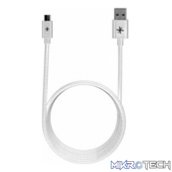 Whizzy Extra Long Micro USB Charge And Data Sync Cable – 2.5 Metres Cable Length - Image 2