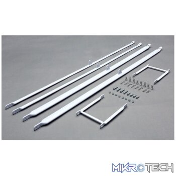 Wing Strut Set with Hardware: Carbon-Z