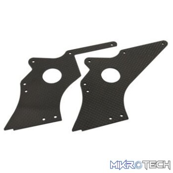 X7 CF Back Brace Set