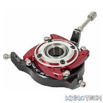 X7 CNC Swashplate Set Red anodized