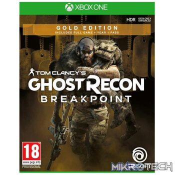 Xbox One Game Tom Clancy Ghost Recon Breakpoint Gold