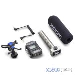 Zoom F1 Field Recorder with Shotgun Microphone-2-Channel Field Audio Recorder - Image 3