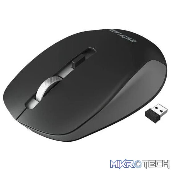 Astrum MW230 Wireless Rechargeable Mouse Black A82523-B - Image 3