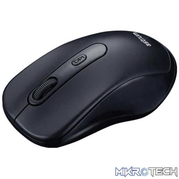 a82540-b-mice-43693750091940 Astrum MW400 Wireless Bluetooth Mouse Black A82540-B - Image 1
