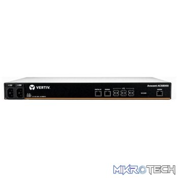 Vertiv Avocent ACS8000 8-port Console System with Dual AC PSU and Analog Modem ACS8008MDAC-404