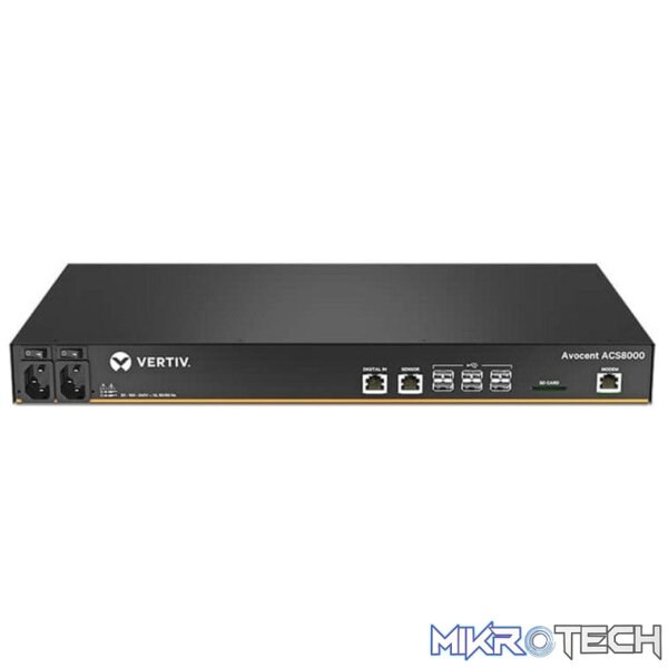Vertiv Avocent ACS8000 16-port Console System with Dual AC PSU and Analog Modem ACS8016MDAC-404 - Image 2