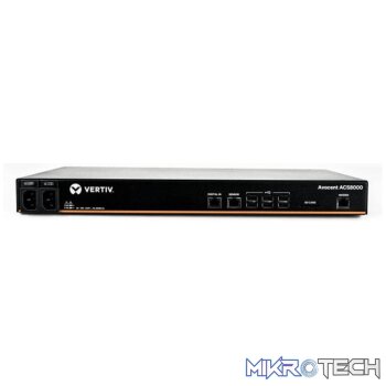 Vertiv Avocent ACS8000 16-port Console System with Dual AC PSU and Analog Modem ACS8016MDAC-404