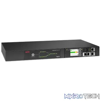APC AP4423A NetShelter 1U 16A 230V C20 in C13 C19 Out Automatic Transfer Switch
