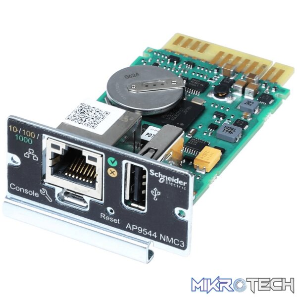 APC AP9544 Network Management Card for Easy UPS 1-Phase AP9544 APC AP9544 Network Management Card for Easy UPS 1-Phase AP9544