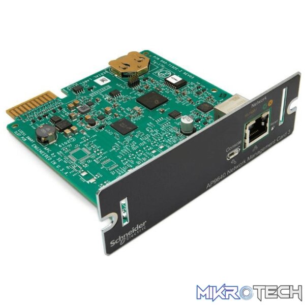 APC UPS Network Management Card 3 with PowerChute AP9640 APC UPS Network Management Card 3 with PowerChute AP9640