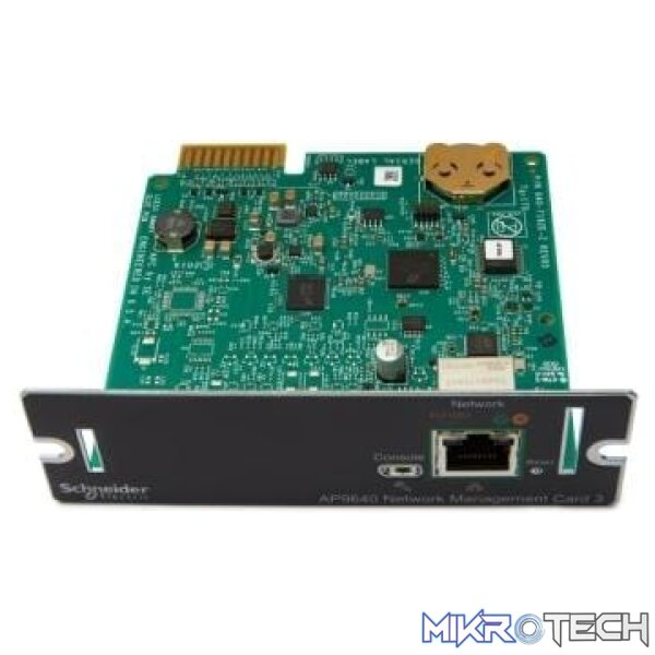 APC UPS Network Management Card 3 with PowerChute AP9640 - Image 2