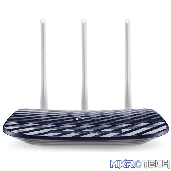 archer-c20-routers-20740936073380 TP-Link Archer C20 AC750 Wi-Fi 5 Wireless Router Dual-band 2.4GHz and 5GHz Fast Ethernet Black White - Image 1