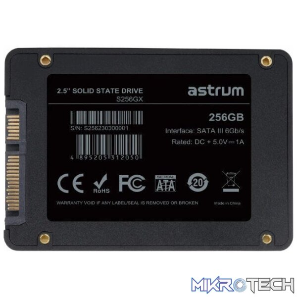 Astrum S256GX 256GB 2.5-inch SATA III Internal SSD AS256GX - Image 3