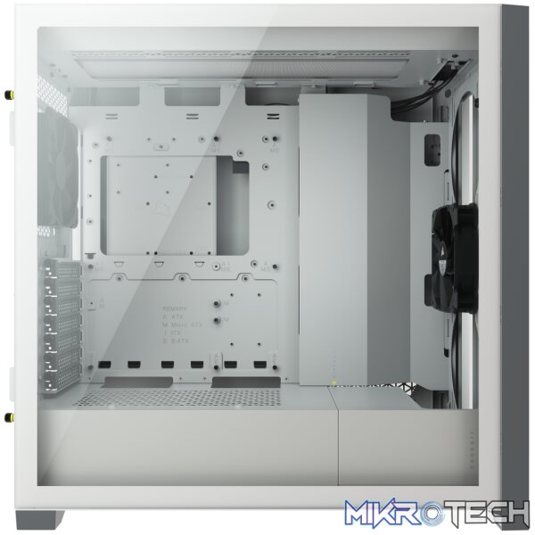 Corsair Obsidian Series 5000D White E-ATX Chassis with Tempered glass - Image 2