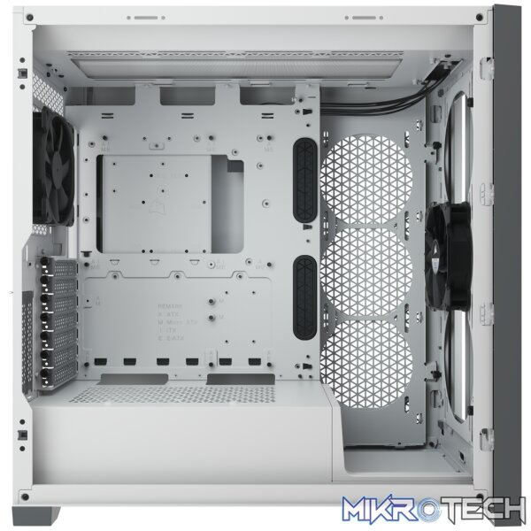 Corsair Obsidian Series 5000D White E-ATX Chassis with Tempered glass - Image 4