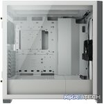 Corsair Obsidian Series 5000D Airflow White E-ATX Chassis with Tempered glass - Image 2