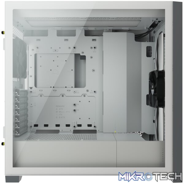 Corsair Obsidian Series 5000D Airflow White E-ATX Chassis with Tempered glass - Image 2