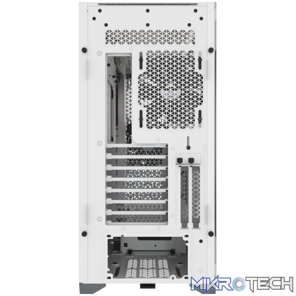 Corsair Obsidian Series 5000D Airflow White E-ATX Chassis with Tempered glass - Image 4