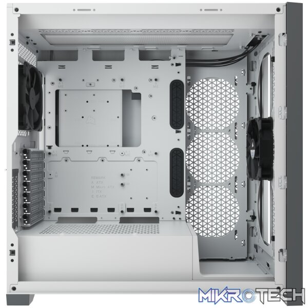 Corsair Obsidian Series 5000D Airflow White E-ATX Chassis with Tempered glass - Image 3