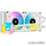 Corsair H100i Elite White capellix 240mm CPU water cooling
