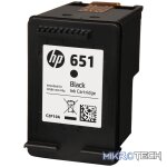 HP 651 Ink Advantage Black Printer Cartridge Original C2P10AE Single-pack