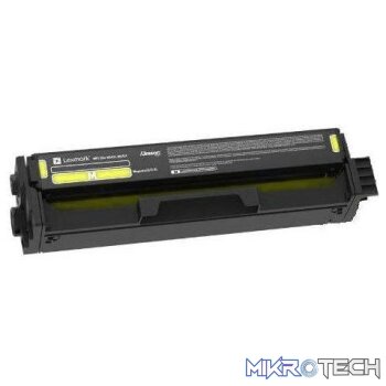 Lexmark Yellow Return Programme Toner Cartridge 1500 Pages Original C3250Y0 Single-pack