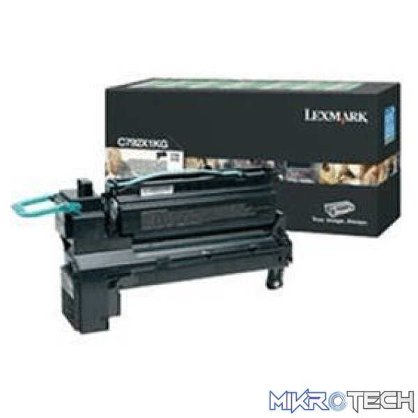 Lexmark C792X1KG Black Toner Cartridge 20 Lexmark C792X1KG Black Toner Cartridge 20